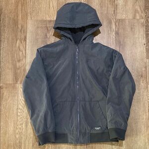 Kid blue Abercrombie & Fitch hooded jacket